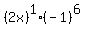 %282x%29%5E1%2A%28-1%29%5E6