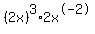 %282x%29%5E3%2A2x%5E-2