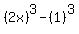 %282x%29%5E3-%281%29%5E3