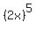 %282x%29%5E5