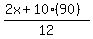 %282x%2B10%2890%29%29%2F12