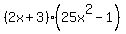 %282x%2B3%29%2825x%5E2+-+1%29