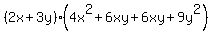 %282x%2B3y%29%284x%5E2%2B6xy%2B6xy%2B9y%5E2%29