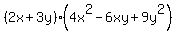 %282x%2B3y%29%284x%5E2-6xy%2B9y%5E2%29