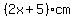 %282x%2B5%29cm