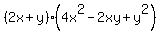 %282x%2By%29%284x%5E2-2xy%2By%5E2%29