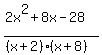 %282x%5E2%2B8x-28%29%2F%28%28x%2B2%29%28x%2B8%29%29
