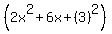 %282x%5E2+%2B+6x%2B%283%29%5E2%29