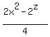 %282x%5E2+-+2%5Ez%29%2F4