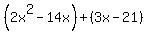 %282x%5E2-14x%29%2B%283x-21%29
