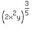 %282x%5E2y%29%5E%283%2F5%29