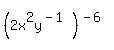 %282x%5E2y%5E%28-1%29%29%5E%28-6%29
