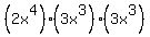 %282x%5E4%29%2A%283x%5E3%29%2A%283x%5E3%29