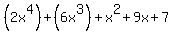 %282x%5E4%29%2B%286x%5E3%29%2Bx%5E2%2B9x%2B7
