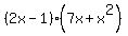 %282x-1%29%287x%2Bx%5E2%29