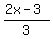 %282x-3%29%2F3