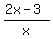 %282x-3%29%2Fx