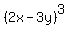 %282x-3y%29%5E3