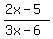 %282x-5%29%2F%283x-6%29