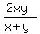 %282xy%29%2F%28x%2By%29
