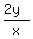 %282y%29%2Fx