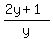 %282y%2B1%29%2Fy
