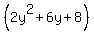 %282y%5E2%2B6y%2B8%29