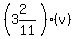 %283%262%2F11%29%28v%29