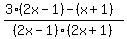 %283%282x-1%29-%28x%2B1%29%29%2F%282x-1%29%282x%2B1%29