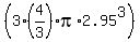 %283%284%2F3%29%2Api%2A2.95%5E3%29