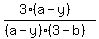 \"%283%28a-y%29%29%2F%28%28a-y%29%283-b%29%29%29\"