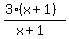 %283%28x%2B1%29%29%2F%28x%2B1%29