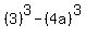 %283%29%5E3-%284a%29%5E3