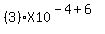 %283%29X10%5E%28-4%2B6%29