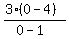 %283%2A%280-4%29%29%2F%280-1%29