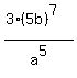 %283%2A%285b%29%5E7%29%2Fa%5E5
