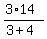 %283%2A14%29%2F%283%2B4%29