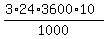 %283%2A24%2A3600%2A10%29%2F1000
