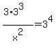 %283%2A3%5E3%29%2Fx%5E2=3%5E4+