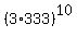 %283%2A333%29%5E10
