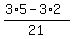 %283%2A5-3%2A2%29%2F21