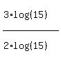 %283%2Alog%28%2815%29%29%29%2F%282%2Alog%28%2815%29%29%29