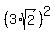 %283%2Asqrt%282%29%29%5E2