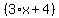 %283%2Ax%2B4%29