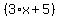 %283%2Ax%2B5%29