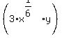 %283%2Ax%5E%281%2F6%29%2Ay%29