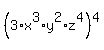 %283%2Ax%5E3%2Ay%5E2%2Az%5E4%29%5E4