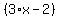 %283%2Ax-2%29