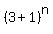 %283%2B1%29%5En