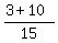 %283%2B10%29%2F15